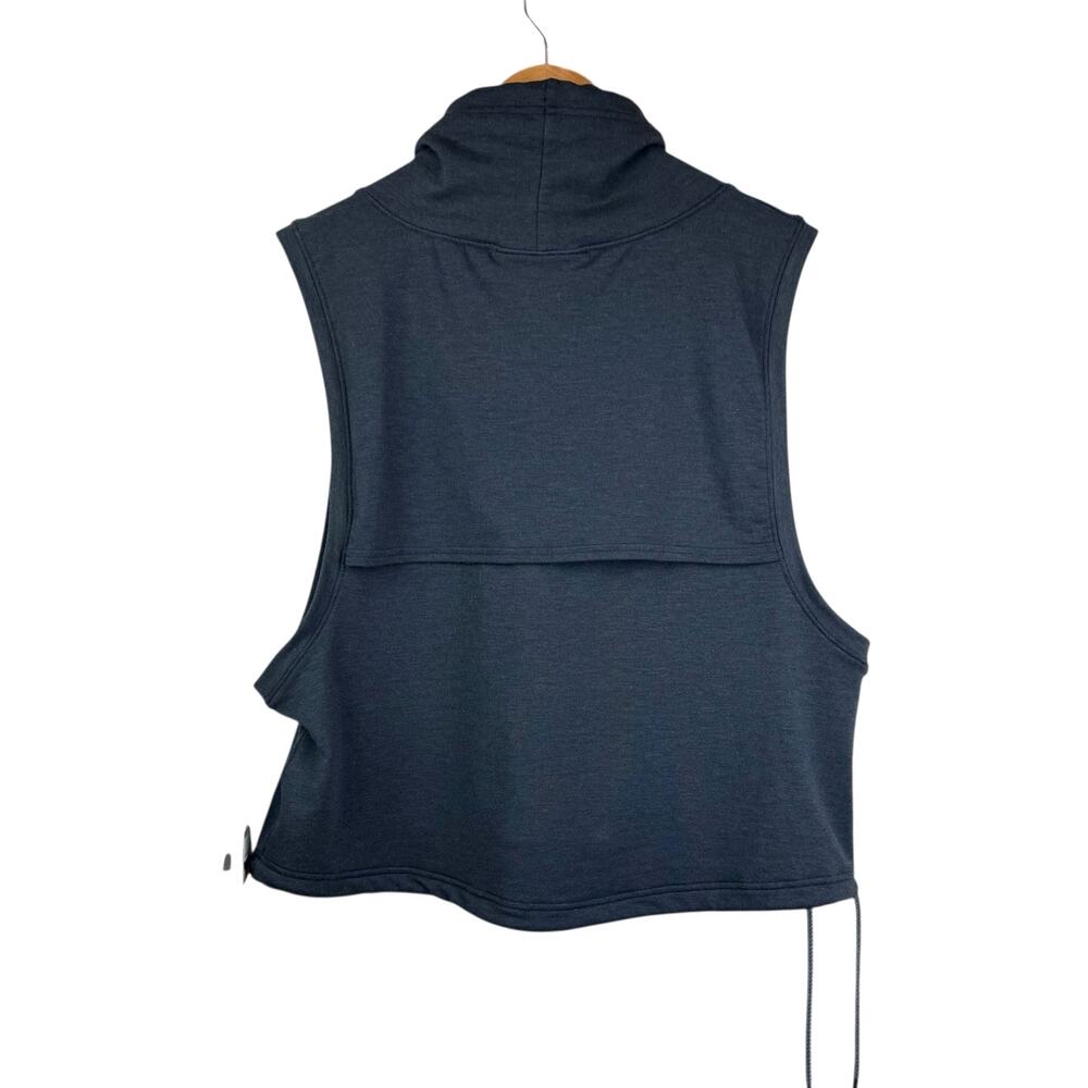 Under Armour NWT Featherweight Fleece Sleeveless Funnel Neck Pullover Sweater - Picture 10 of 16